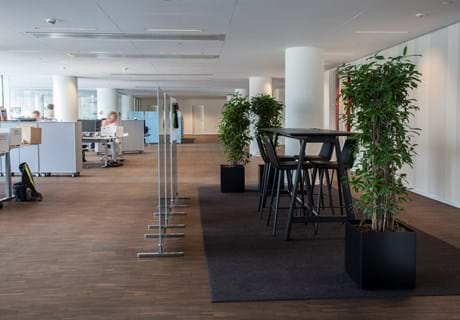 filttæppe kontor indretning